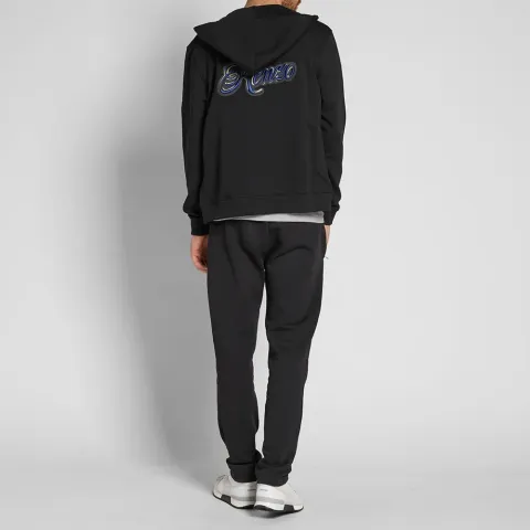 Back Logo Embroidered Hoody