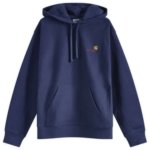 Hooded American Script Crew Sweat