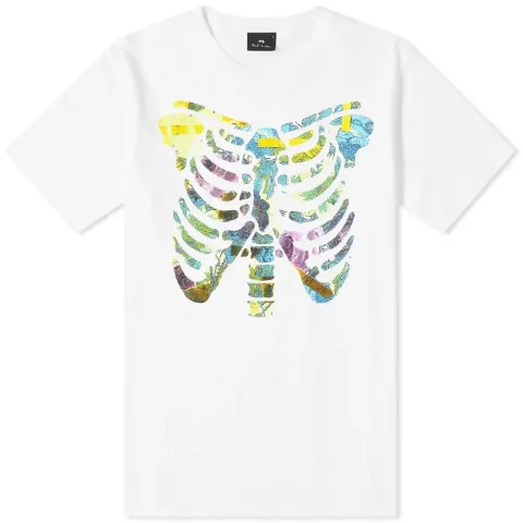 Floral Ribs Tee