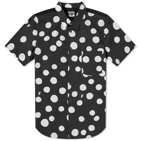 Comme des Garcons Black Short Sleeve Dot Shirt