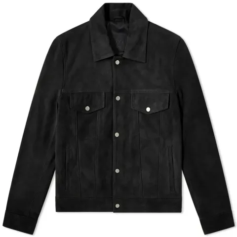 Suede Trucker Jacket