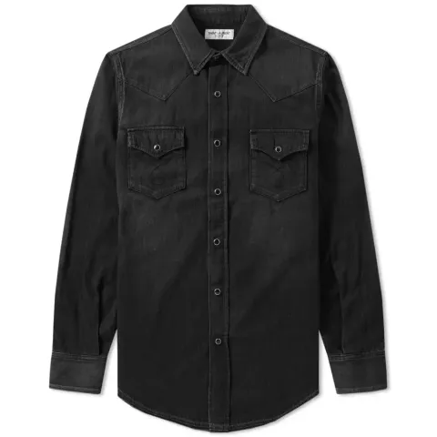 Classic Denim Western Shirt