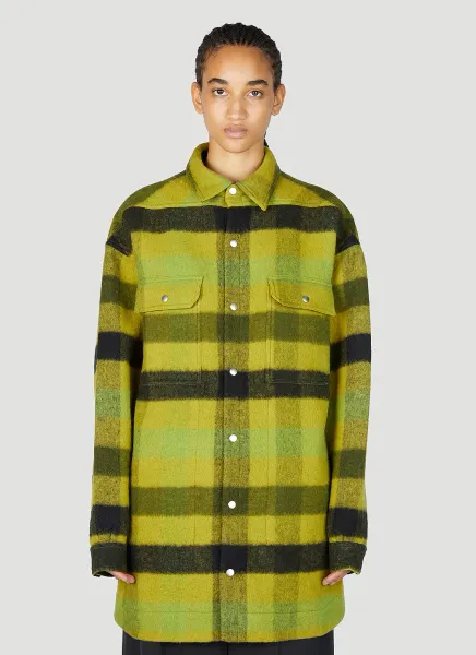 Plaid Oversized Jacket