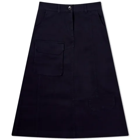 x Woolrich Cargo Midi Skirt