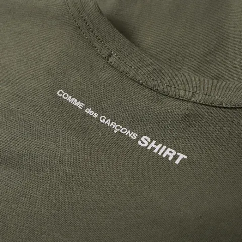 Comme des Garcons SHIRT Rear Print Logo Tee
