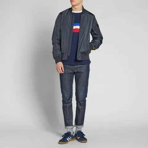 Fred Perry Striped Panel Ringer Tee