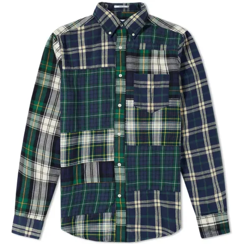 Upcycled Patchwork Shirt