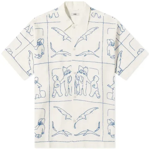 Beaded Scene Vacation Shirt