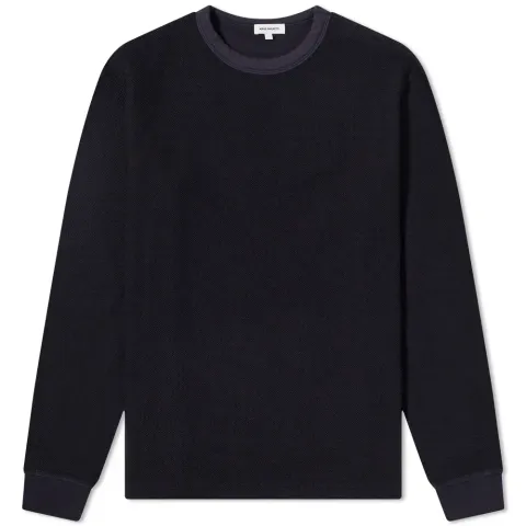 Halfdan Reversed Weave Crew Sweat