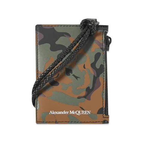 Skull Camo Card Holder Lanyard