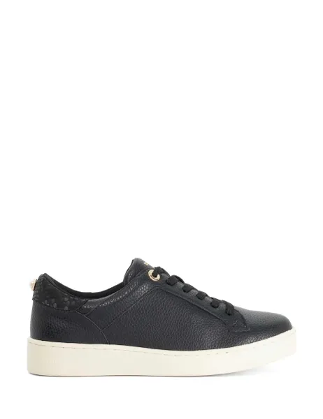 Dune London Lace Up Trainers Black
