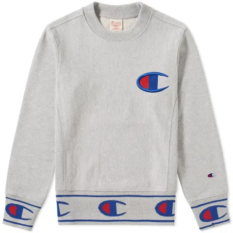 Logo Hem Crew Sweat