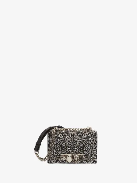 Crystal-embellished Mini Jewelled Satchel