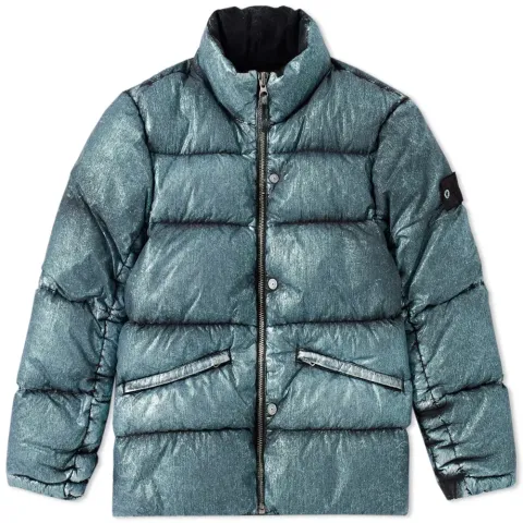 Nylon Metallic Mist Down Jacket