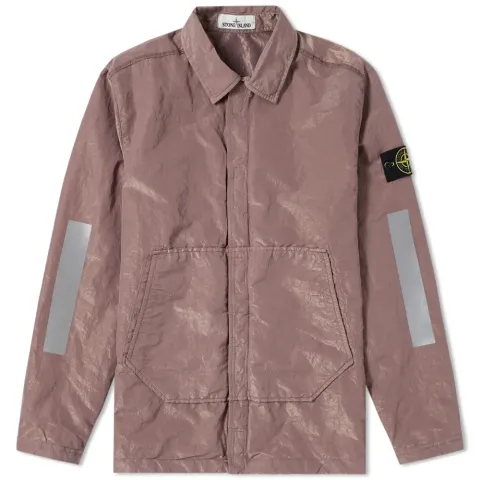 Reflective Sleeve Metal GD Shirt Jacket