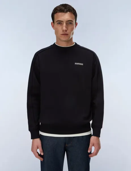 Teza Cotton Rich Back Graphic Sweatshirt
