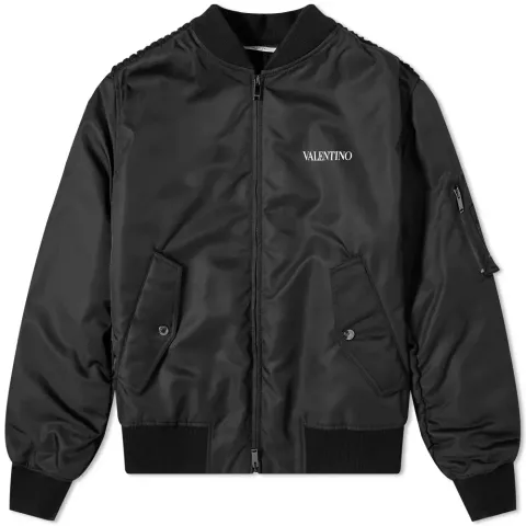 Nylon Bomber Jacket