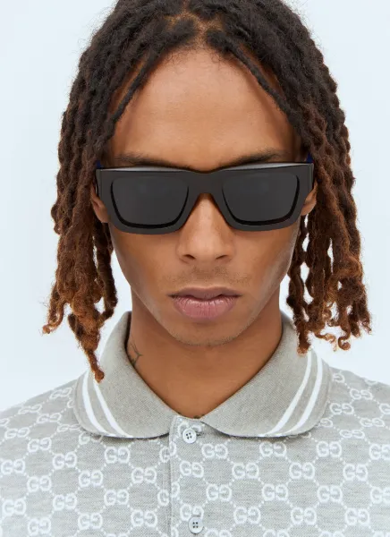 Rectangular Frame Sunglasses