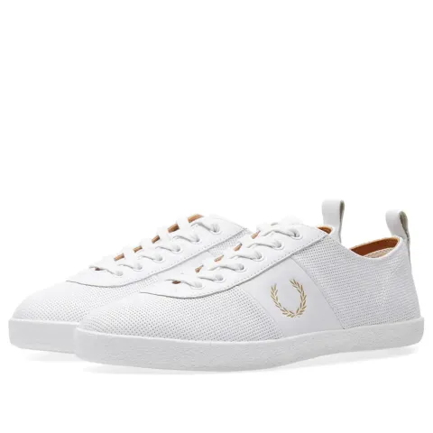Fred Perry x Miles Kane Leather Table Tennis Sneaker