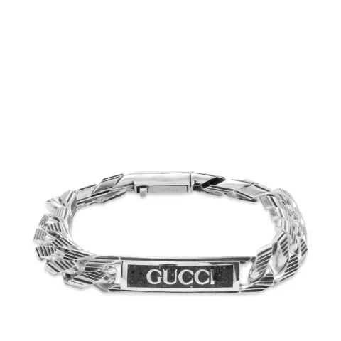 Gucci Tag Enamel Bracelet