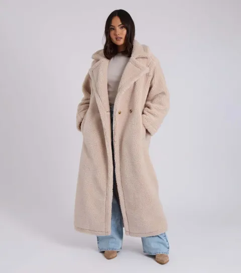 Women's Stone Borg Oversized Coat