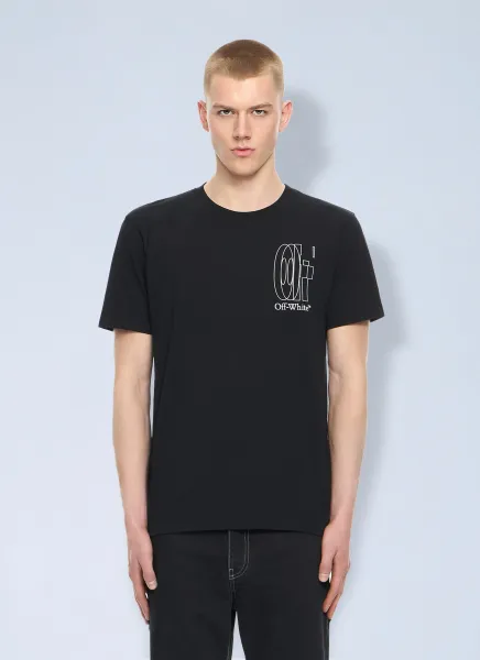 Outline Double Arrow Slim T-shirt