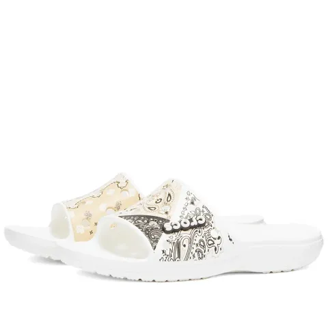 Classic Crocs Bandana Slide