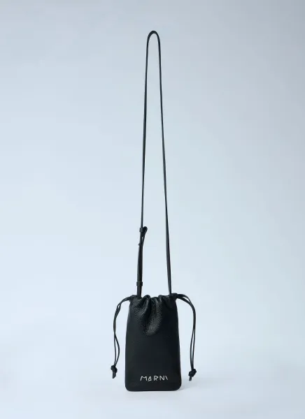 Crossbody Cityscape iPhone Pouch