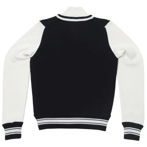Hand Knitted Varsity Jacket