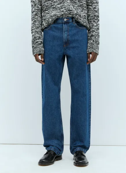 Classic Straight-Leg Jeans