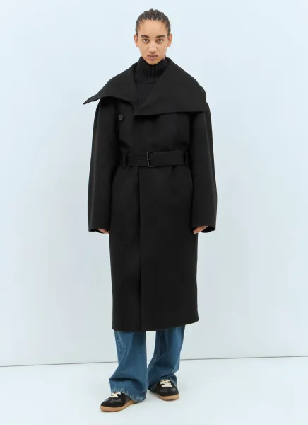 Wool Wrap Coat