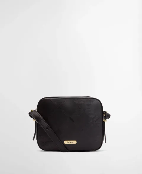Daphne Deboss Leather Crossbody Bag