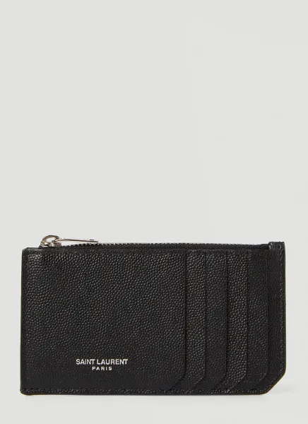 Paris Fragments Zipped Cardholder