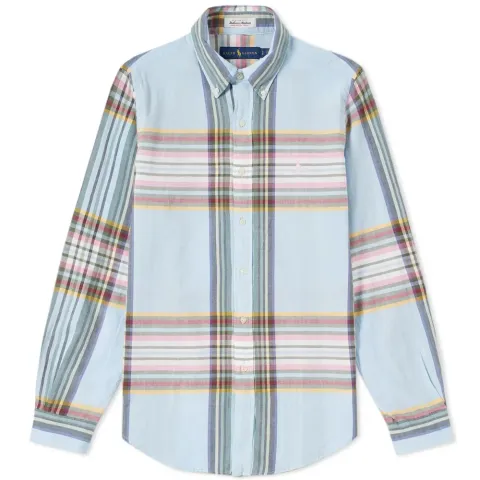 Madras Button Down Shirt