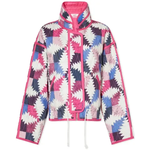 Isabel Marant Etoile Hazzle Ikat Print Jacket