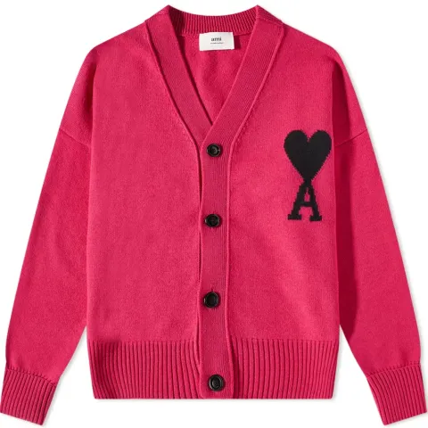 AMI Large A Heart Cardigan