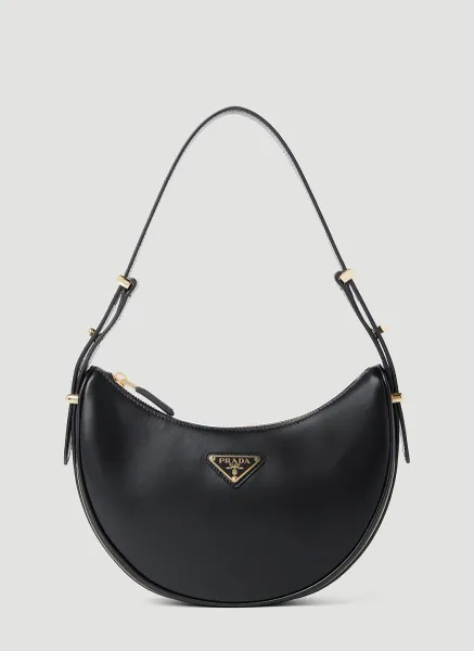 Arqué Leather Shoulder Bag