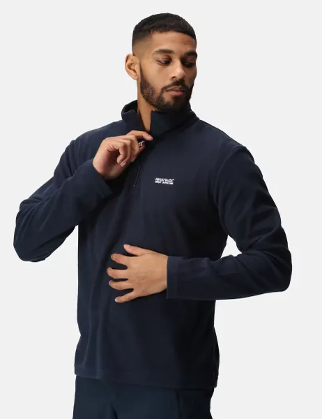 Regatta Thompson Half Zip Fleece Jacket Navy