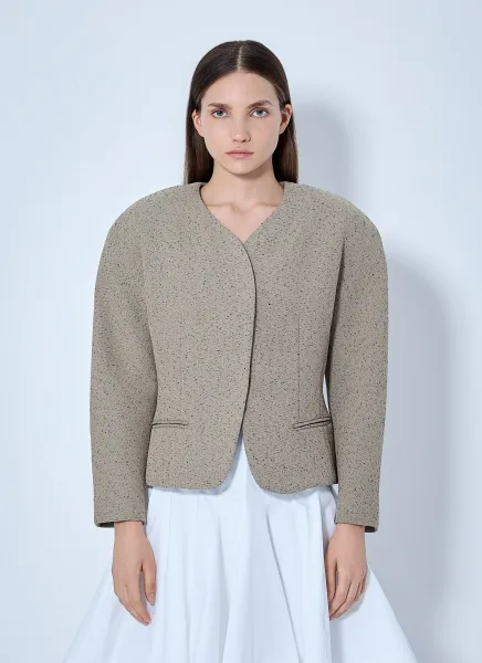 Jacquemus La Petite Veste Ovalo Blazer