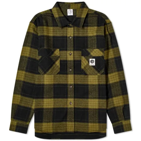 Polar Skate Co. Mike Flannel Check Overshirt