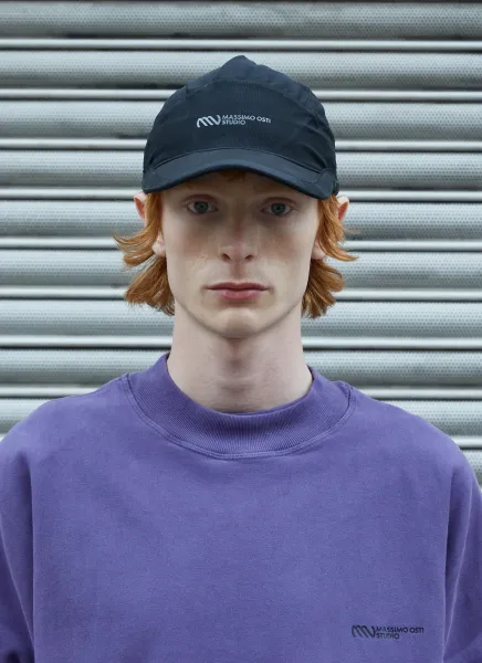 Logo Print Baseball Cap