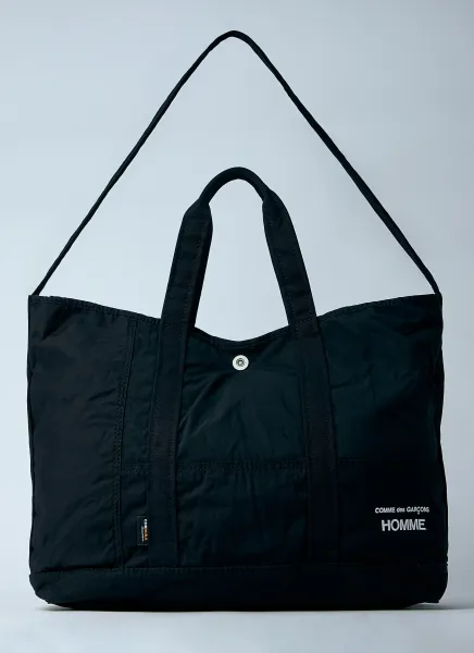 Logo Print Tote Bag