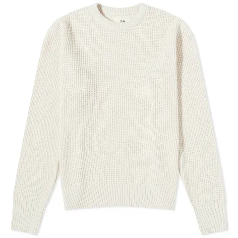 Waffle Crew Knit