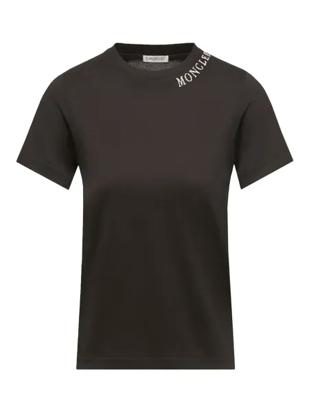 Women Sketch Logo T-Shirt Black