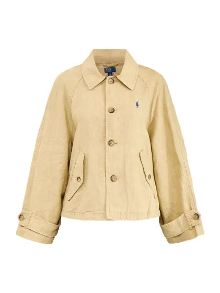 Polo Ralph Lauren Short Linen Trench Coat