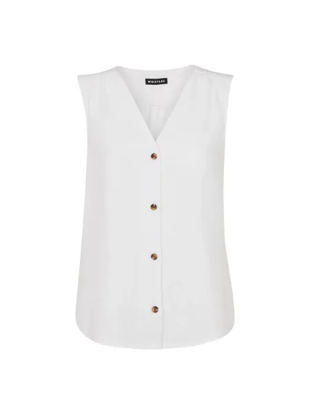 Whistles Laura Linen Tank