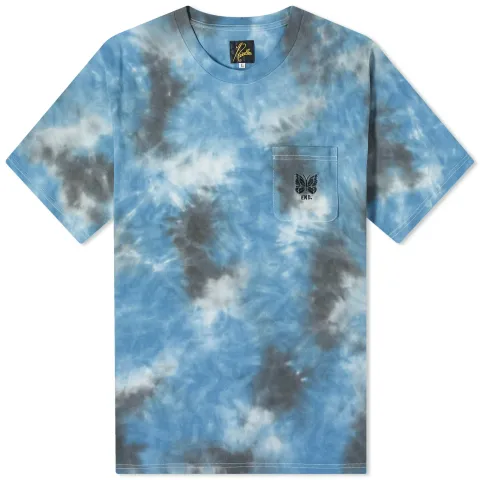 END. x Needles 'Indigo Wash' Inline T-Shirt