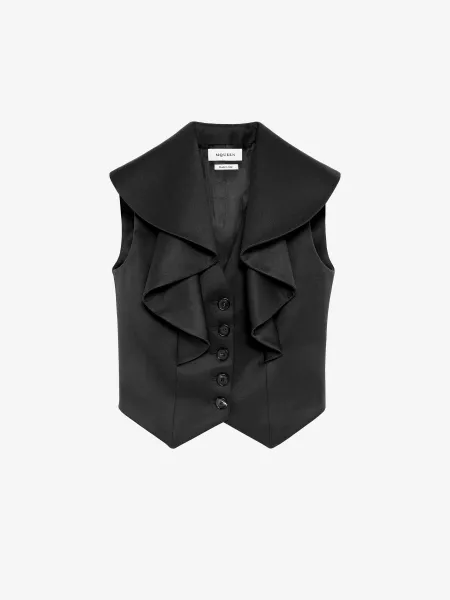 Waterfall Collar Tailored Waistcoat