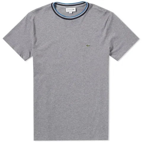 Regular Fit Tipped Collar Tee