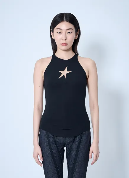 Cut-Out Tank Top